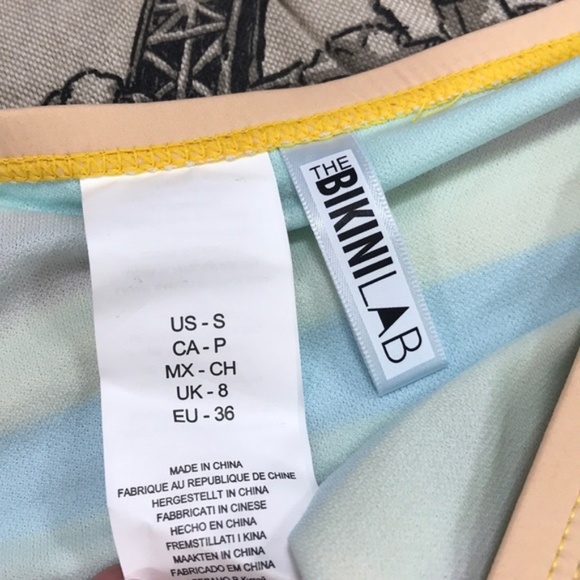 NWOT The Bikini Lab Palm Hipster Bikini Bottoms - Picture 5 of 8